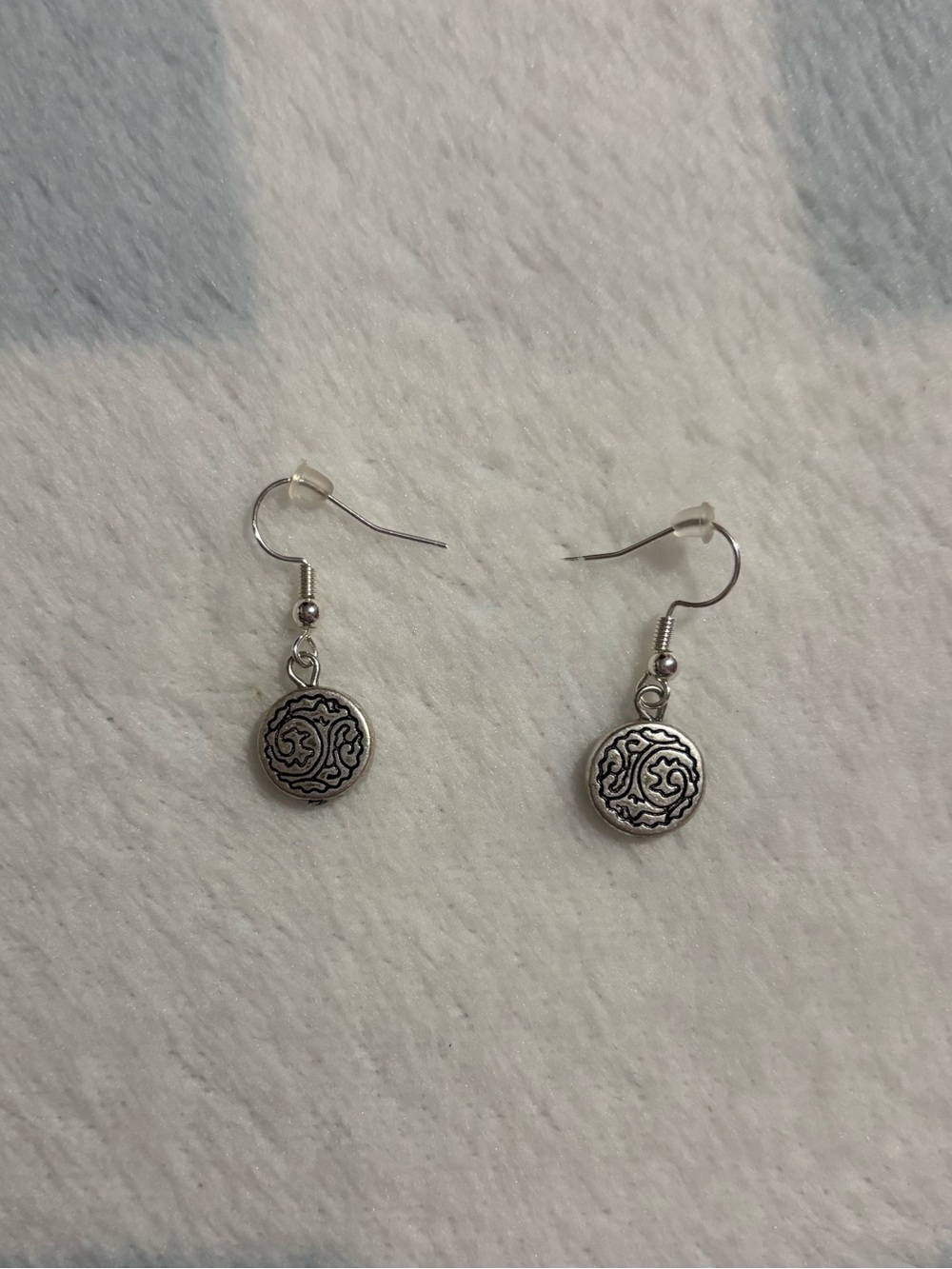 Never Worn Homemade Silver Earrings